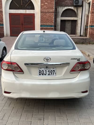 Toyota Corolla XLI 2011 gli converted