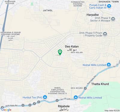 1 Kanal Corner Possession Plot for Sale E-695, DHA Lahore