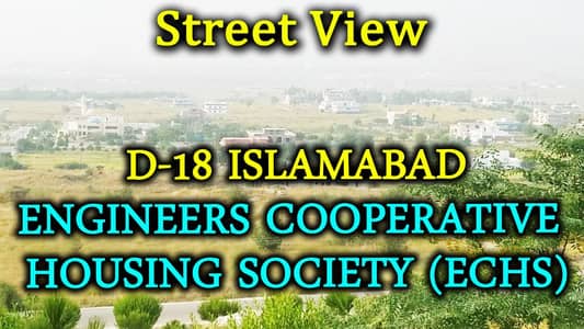 Plot for sale in D-18 ECHS islamabad