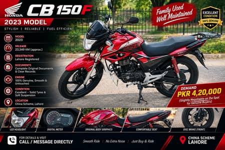 Honda CB 150F (2023)