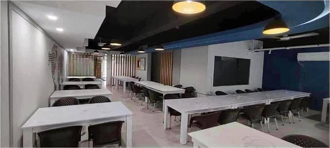 G-10 Ready to Move 5,000 Sqft Fully Furnished Office Space Parking ,Tiles, AC, Ceiling Etc For Rent