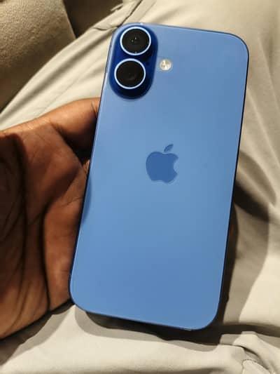I phone 16 Non PTA JV blue colour
