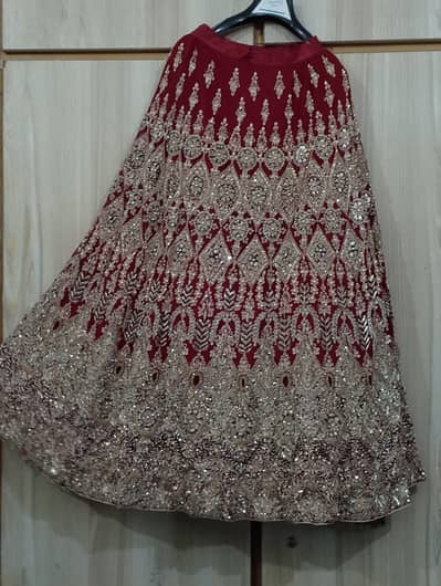 maroon bridal lehenga choli for sale