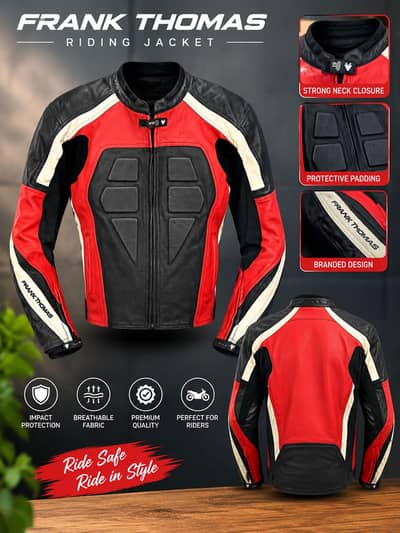 Original frank Thomas sports bike jacket