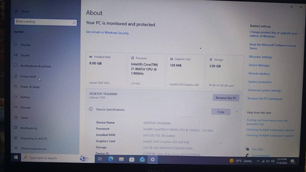 Dell laptop 6