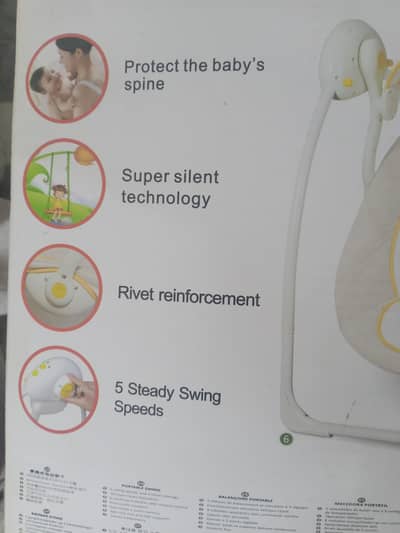 10/10 condition baby electric swing