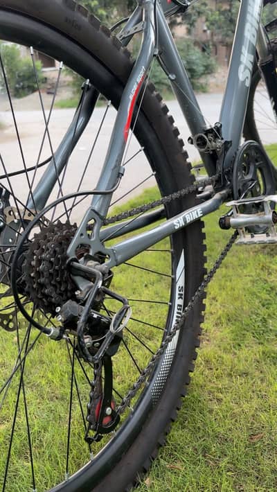 New bicycle only 1 week used
