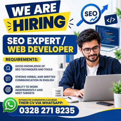 SEO Jobs || Work From Home || Male & Female Job || Urgent Hiring