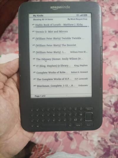 Amazon Kindle 3 Keyboard (Non Touchscreen)
