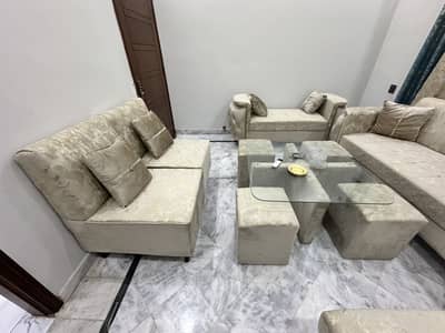 10 seater plus 4 table chairs set