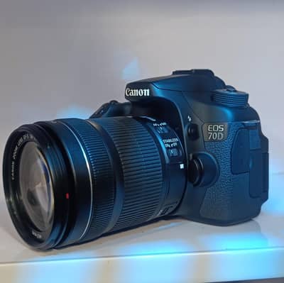 Canon 70D with 18-135mm STM lens