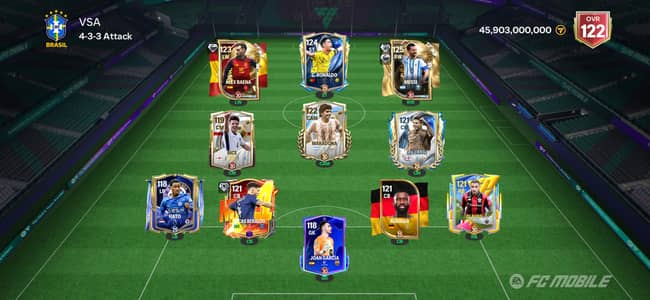 Fc Mobile 27 Id For Sale Unbeatable Squad World Cup teams