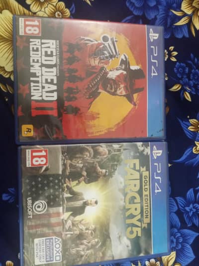 far cry 5 or red dead redemption 2 of ps4 in just 5000