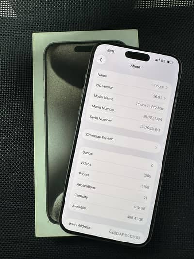 Apple iPhone 15 Pro Max