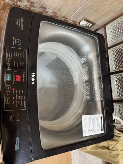 Haier top load washing machine