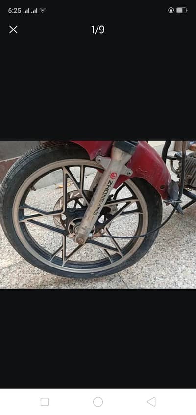 Alloy Rims Disc Brake Self Starter 100 cc Sports Motorcycle