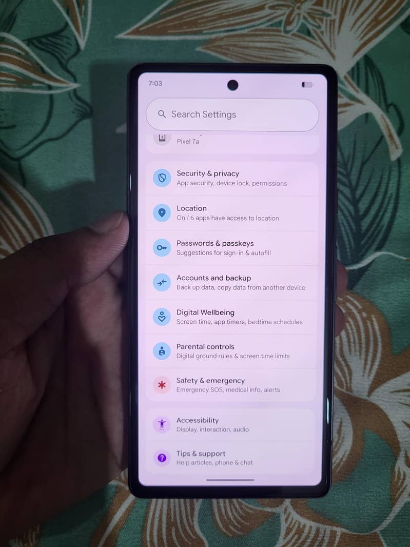 Google Pixel 7a 1