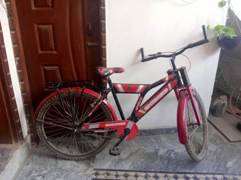 Red bicycle 1