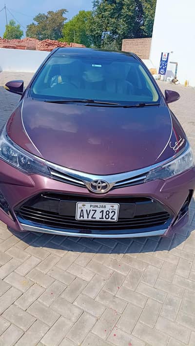 Toyota Corolla GLI 2015 Red Wine Color