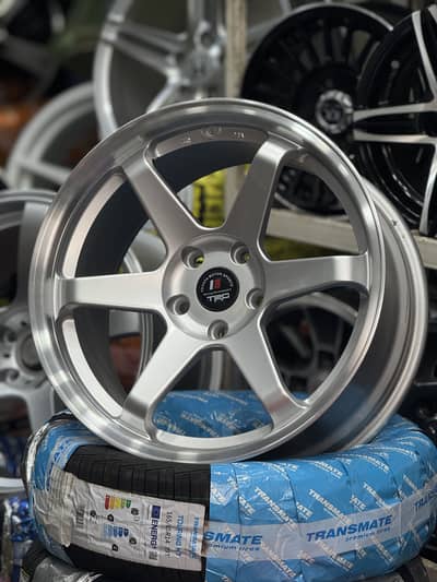 18 inches variety available (te37 , rays 5 spoke,RE30,advan wheels]