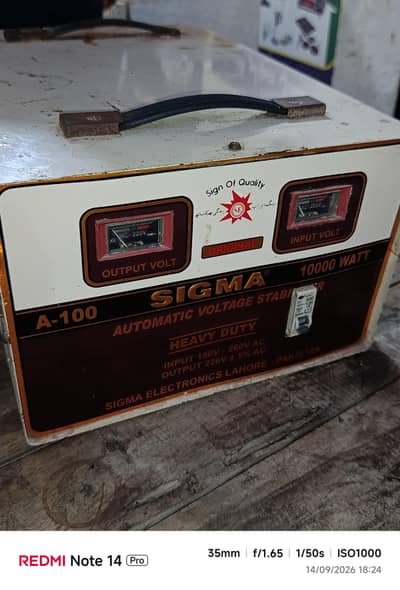 voltage stabilizer 10000 wat