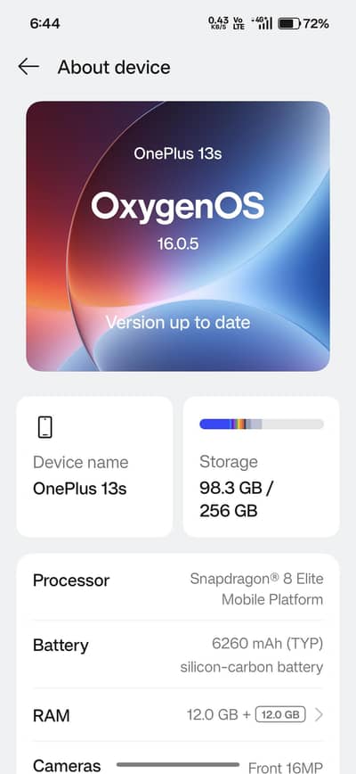One Plus 13s
