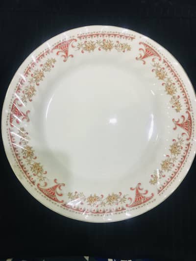 Plates set with kettle
