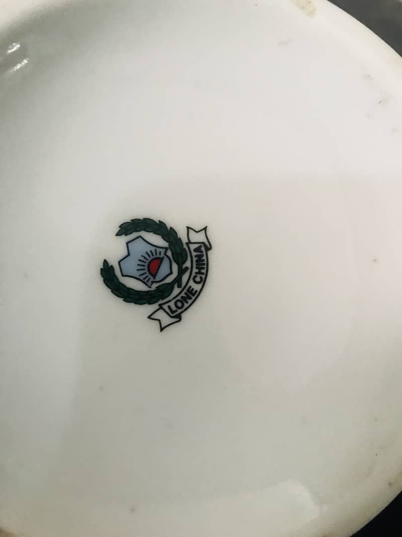 Plates set with kettle 7