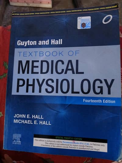 guyton and hall textbook of physiology