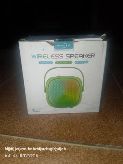 BLUETOOTH SPEAKER IN NEW CONDITION