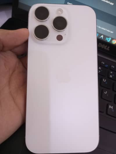 Apple iPhone 16 Pro 128gb No issue 10/10 white titani
