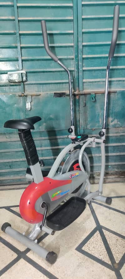 spinbike 0316/1736/128 elliptical cycle air bike cross trainer cycle