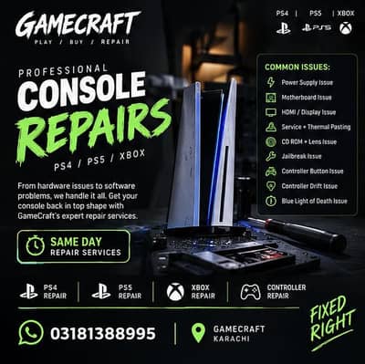 PS5 Repair | PS4 Repair | Xbox Repair | Expert Repairing