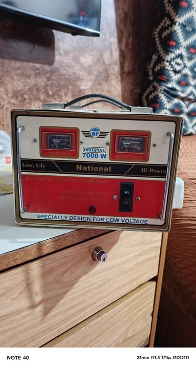 national original 7000w automatic voltage stabilizer