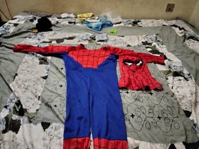 spider-man suit with mask