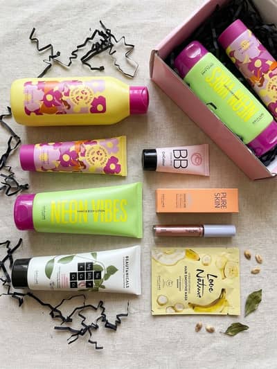 All in one hair skin and body care kit