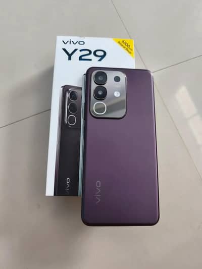 Vivo Y29 6GB RAM 128GB memory PTA approved 0309=3712=067
