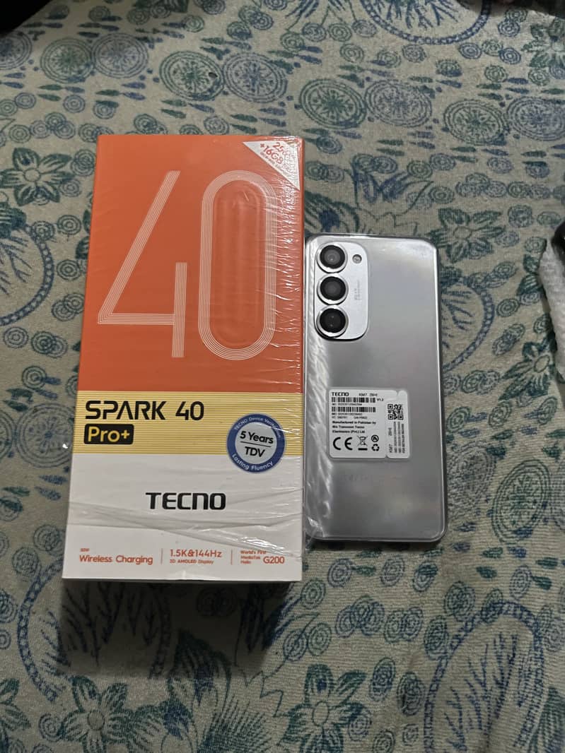 Tecno spark 40 pro plus 2