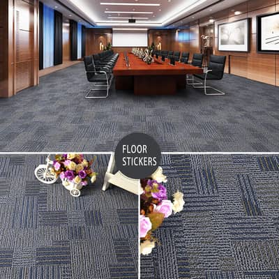 Premium LVT Carpet Peel & Stick Floor Tiles/Self Adhesive PVC Tile Mat