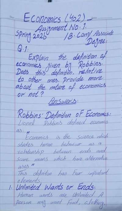 Assignment of AIOU