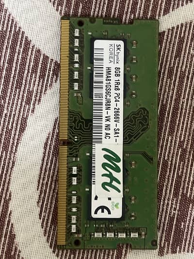 Laptop Ram DDR4 8GB single module