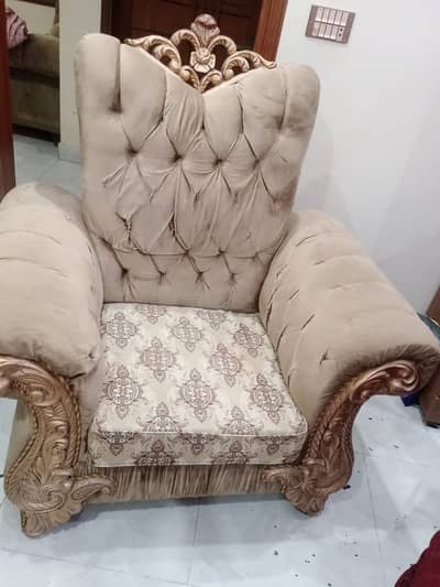 Royal Sofa , Luxury Sofa set , wooden sofa set , solid sofa set