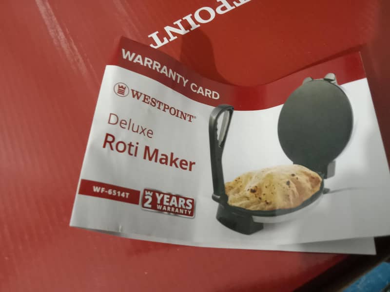 Westpoint Roti Maker 2