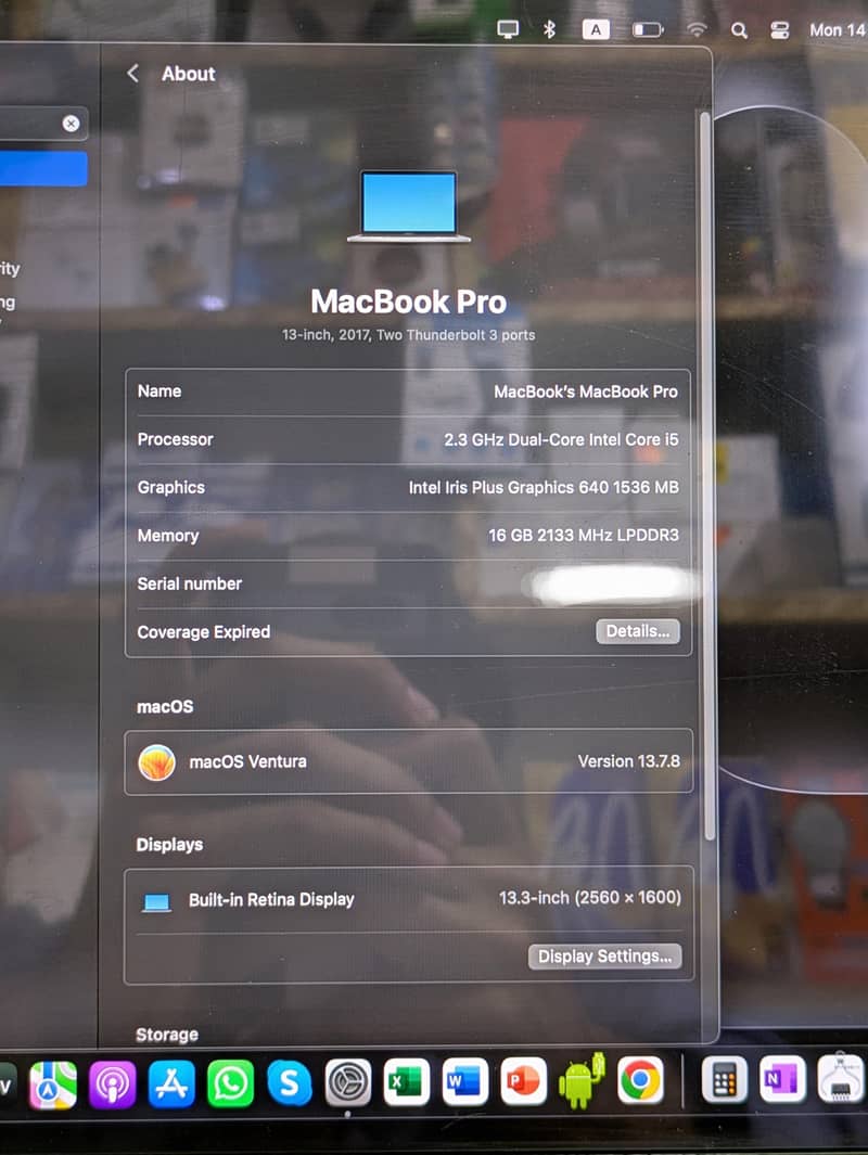 MacBook pro 2017 2