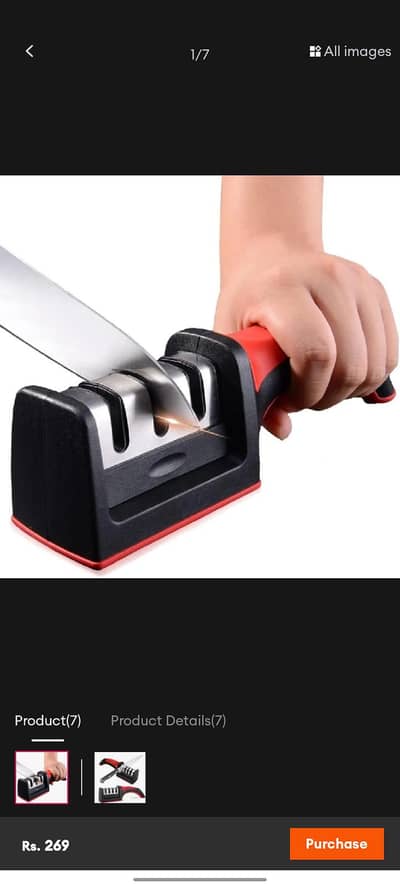 Knife sharpener