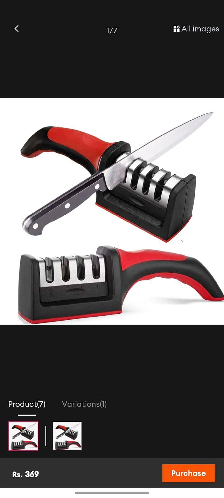Knife sharpener 1