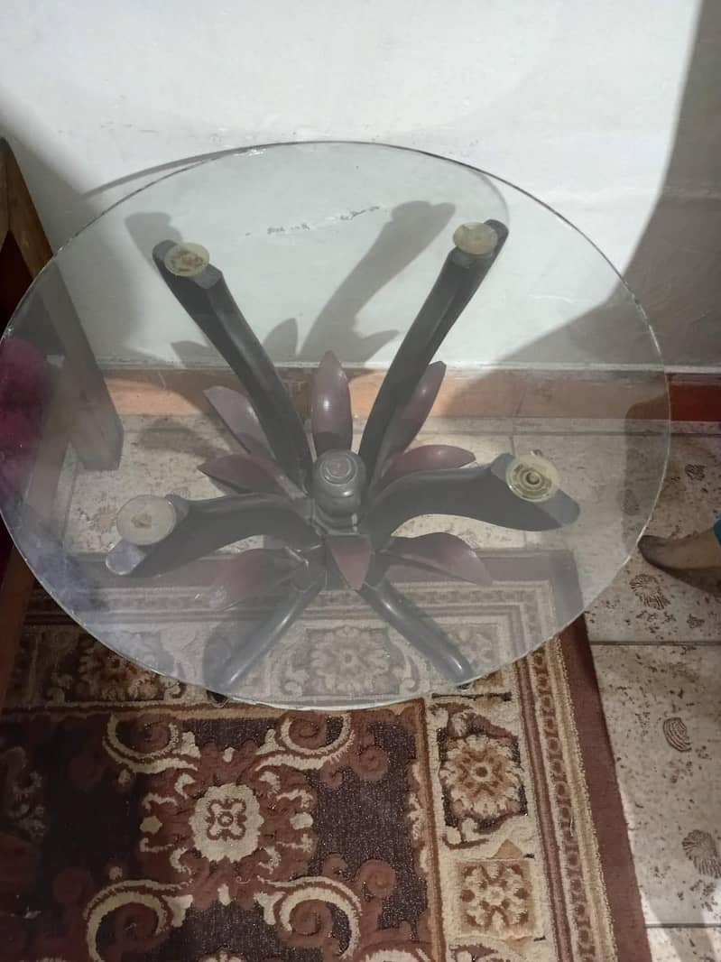Centre Table with side round table 3