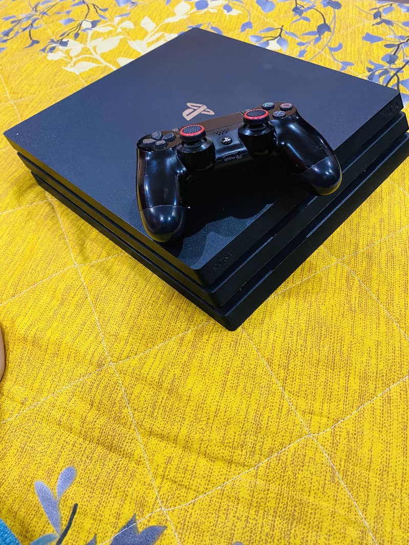PS4 pro 1tb condition 10/10 without controller. 6