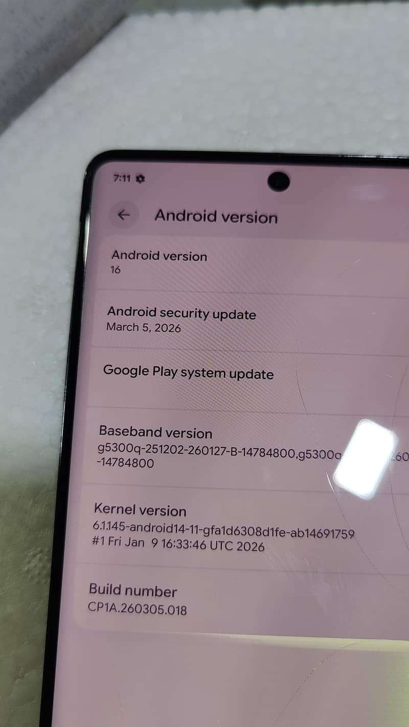 Google Pixel 7 Pro 10