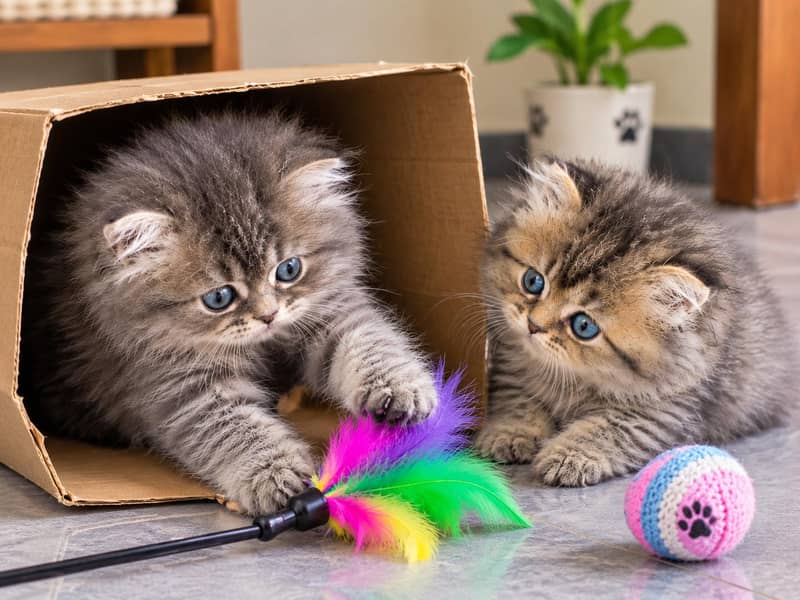 Persian kittens pair 0